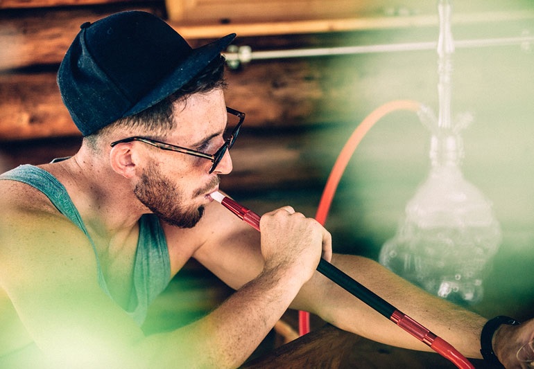 Cách hút shisha nhiều khói